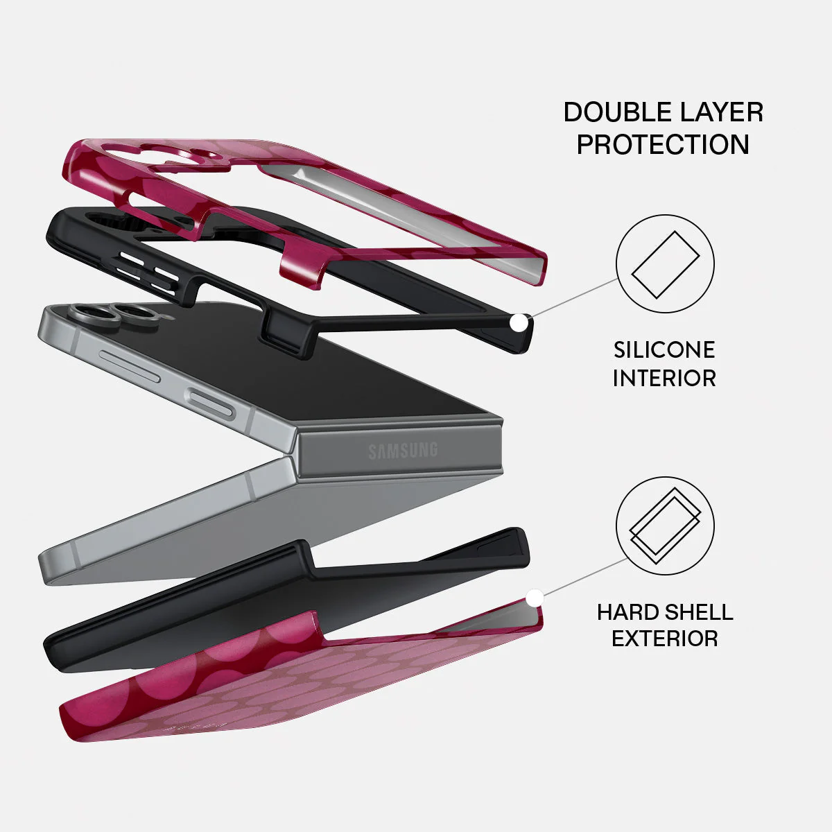 Reset Button - Samsung Galaxy Z Flip 6 Case - Image 2