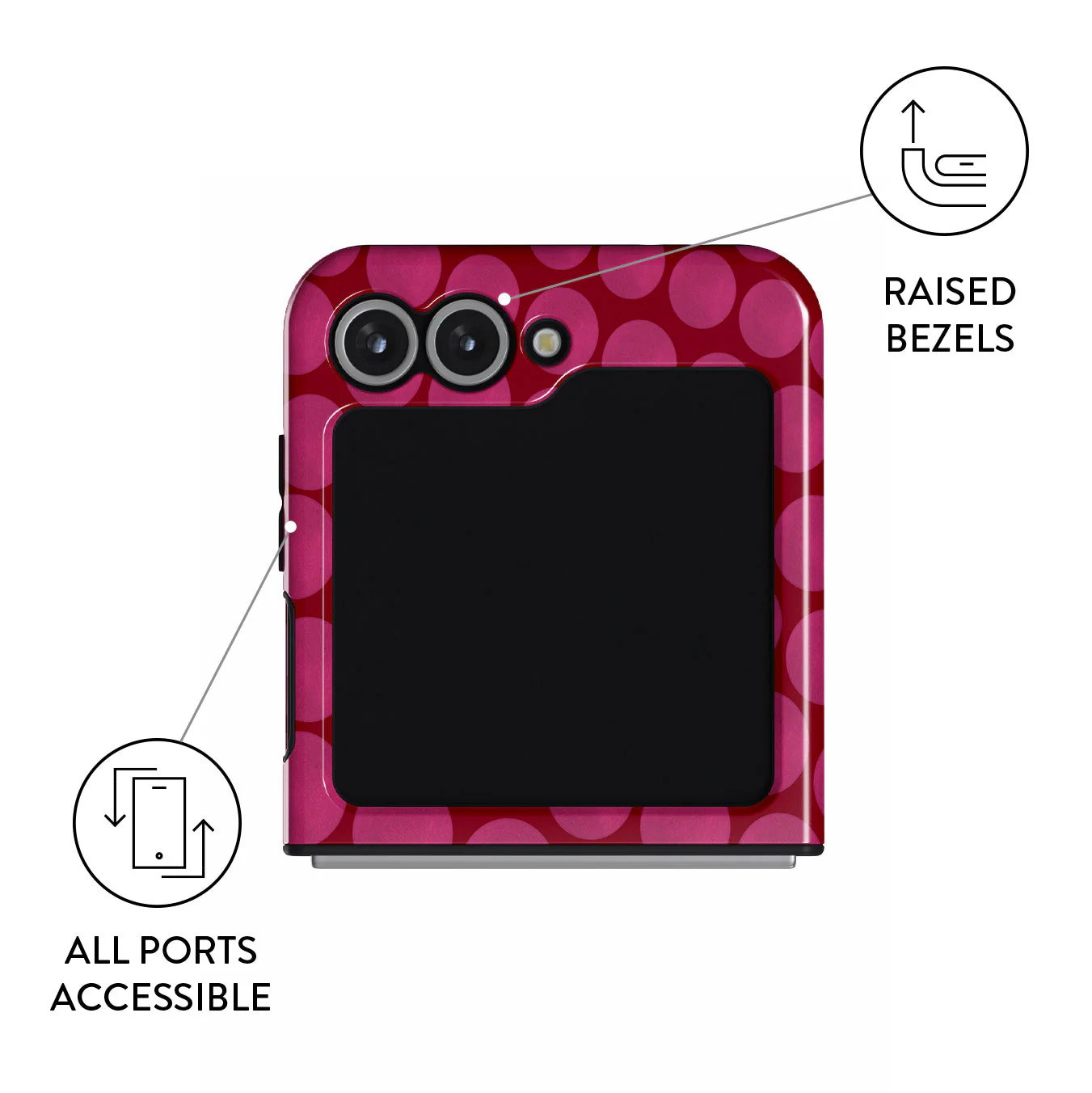 Reset Button - Samsung Galaxy Z Flip 6 Case - Image 3