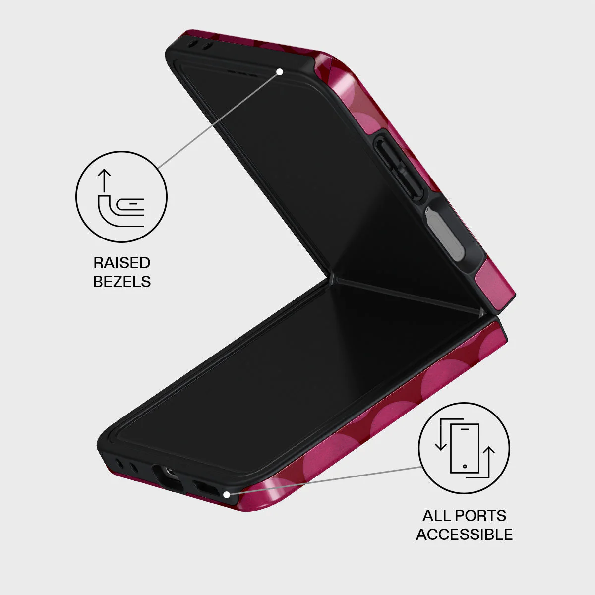 Reset Button - Samsung Galaxy Z Flip 7 Case - Image 3