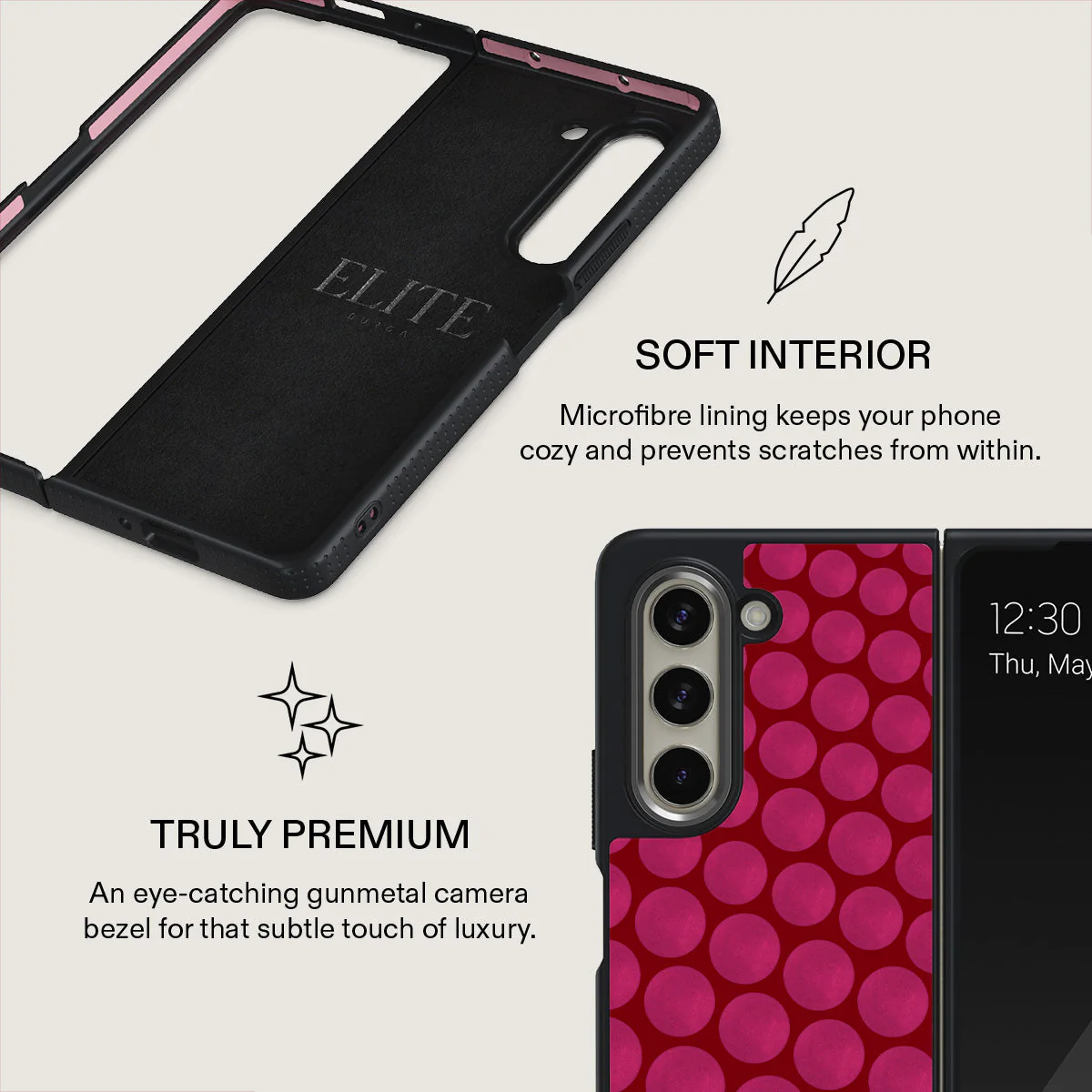 Reset Button - Samsung Galaxy Z Fold 5 Case - Image 13