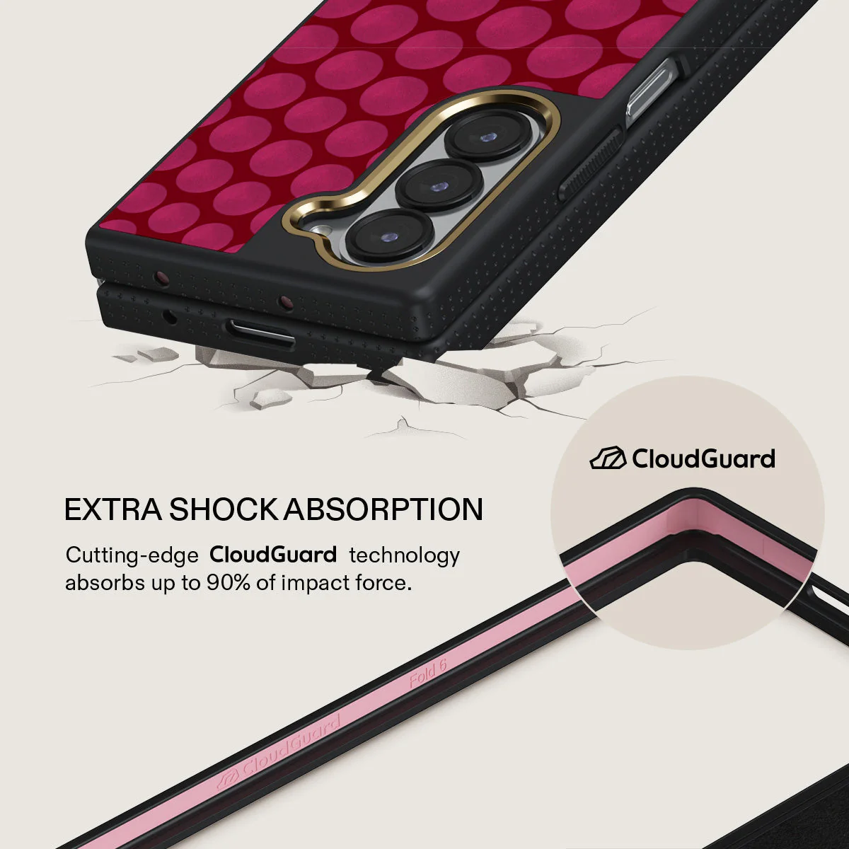 Reset Button - Samsung Galaxy Z Fold 6 Case - Image 3