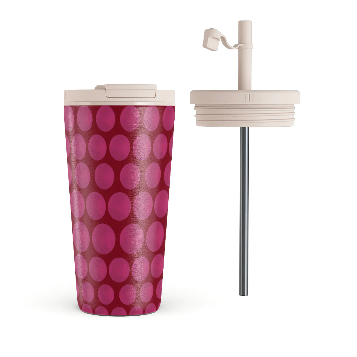 Reset Button - Travel Mug - Image 3