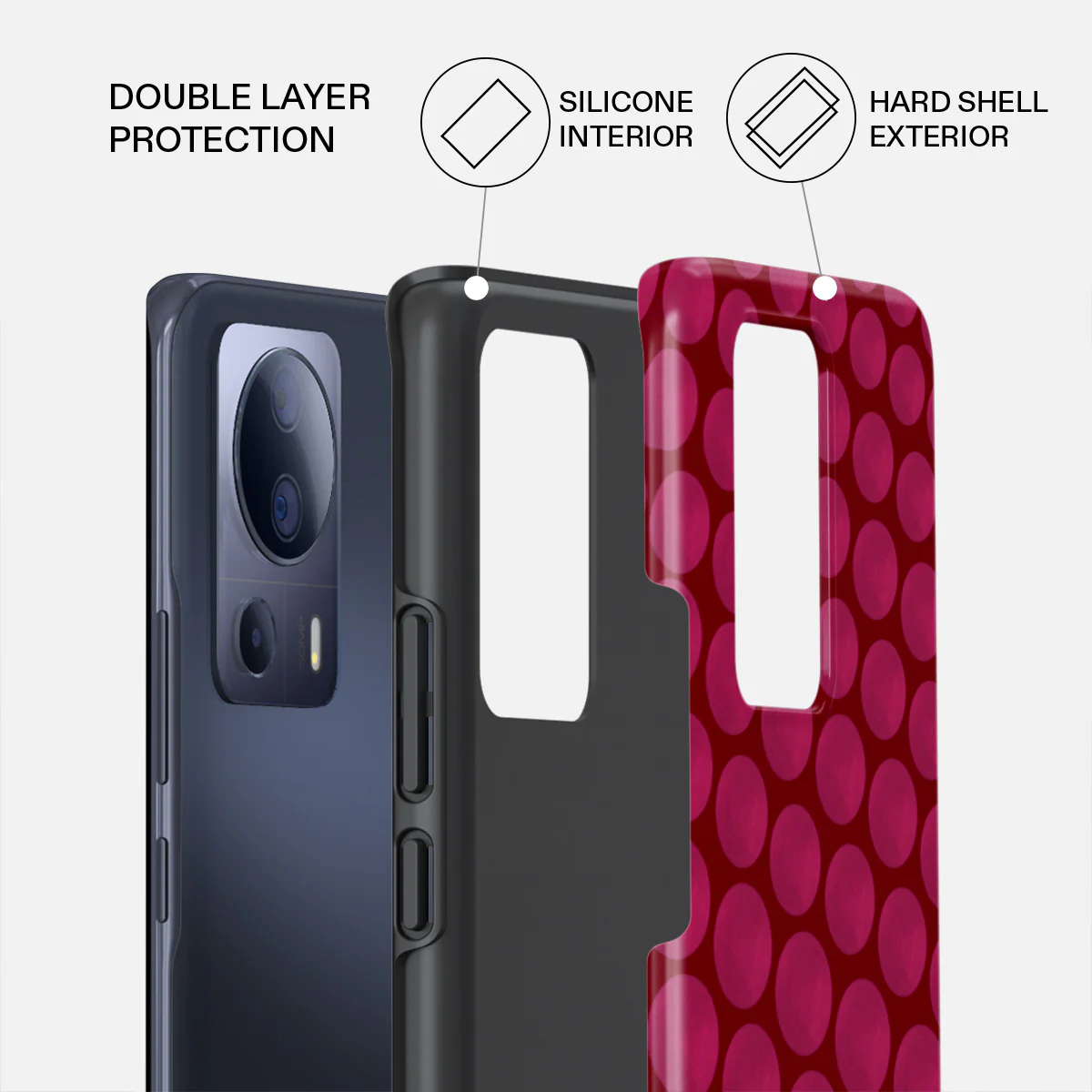 Reset Button - Xiaomi 13 Lite Case - Image 2