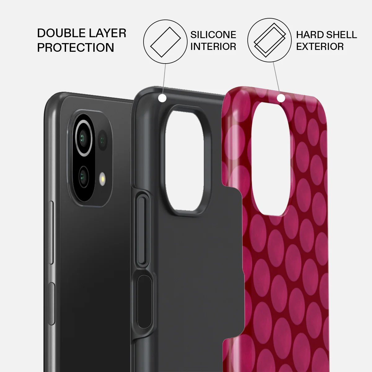 Reset Button - Xiaomi Mi 11 Lite 4G / 5G Case - Image 2