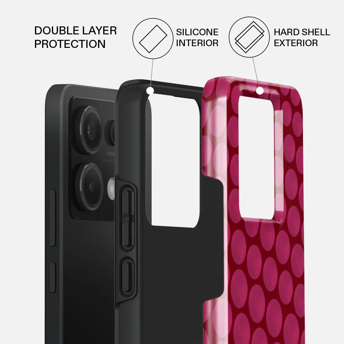 Reset Button - Xiaomi Redmi Note 13 Pro 5G Case - Image 2
