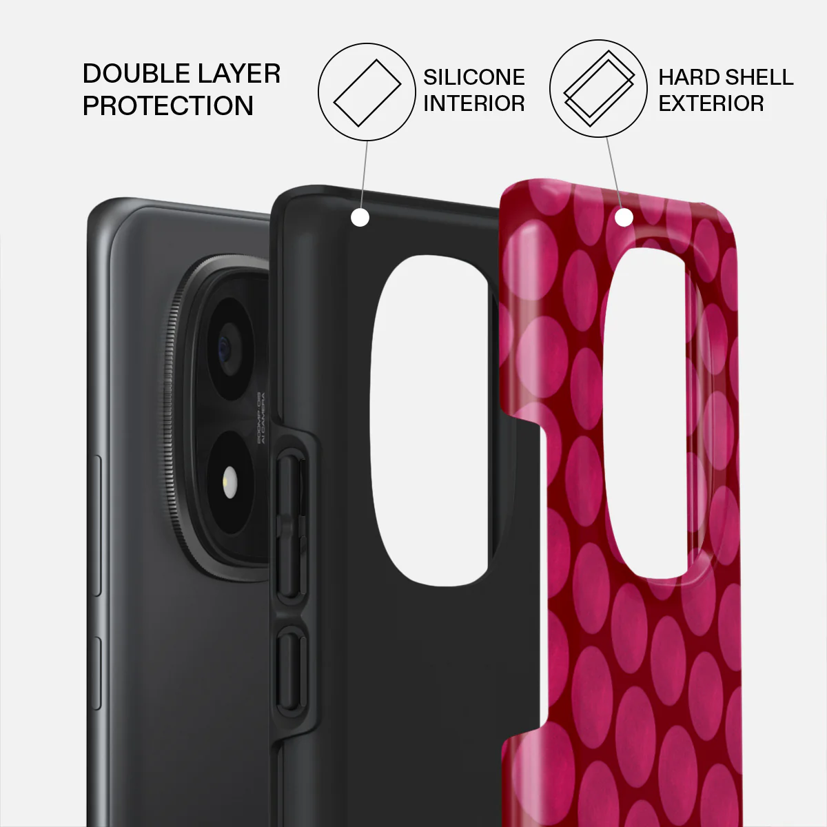 Reset Button - Xiaomi Redmi Note 14 Pro 5G Case - Image 2