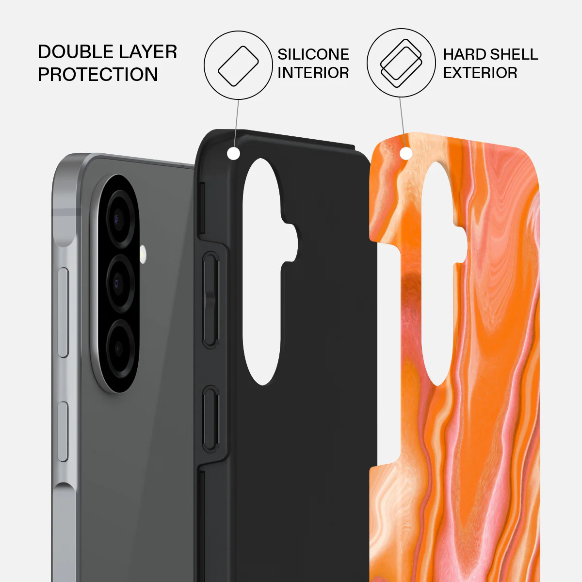 Retro Glow - Samsung Galaxy A57 5G Case - Image 2
