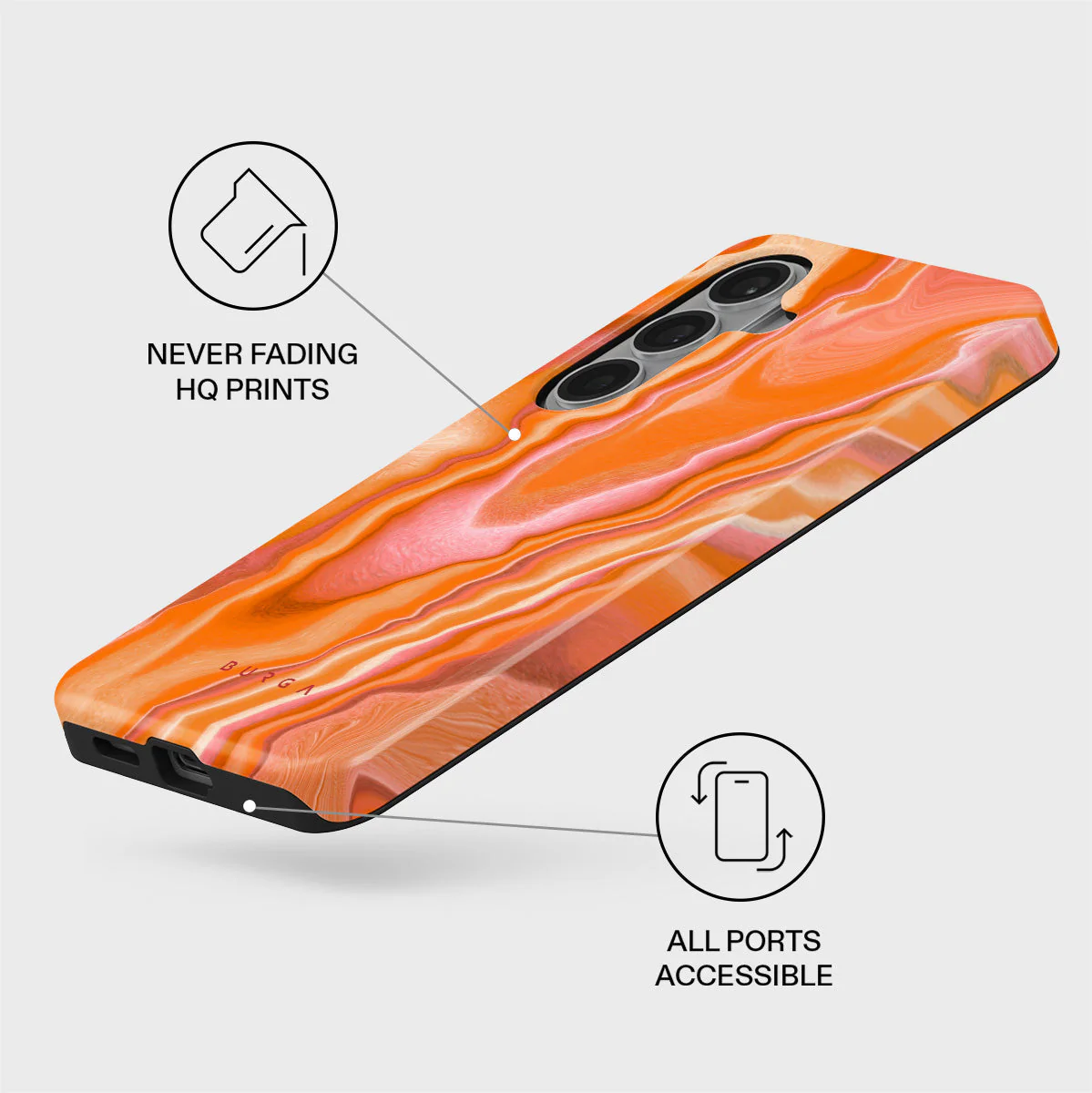 Retro Glow - Samsung Galaxy S26 Plus Case - Image 3