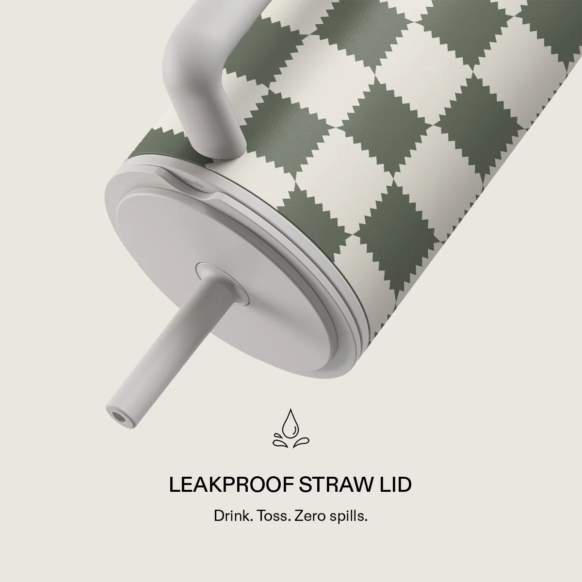 Retro Grid - All Day Leakproof Tumbler - Image 3