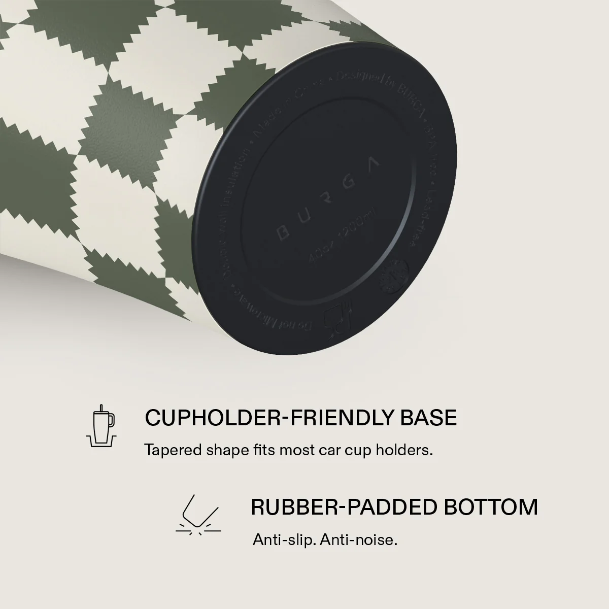Retro Grid - All Day Leakproof Tumbler - Image 4