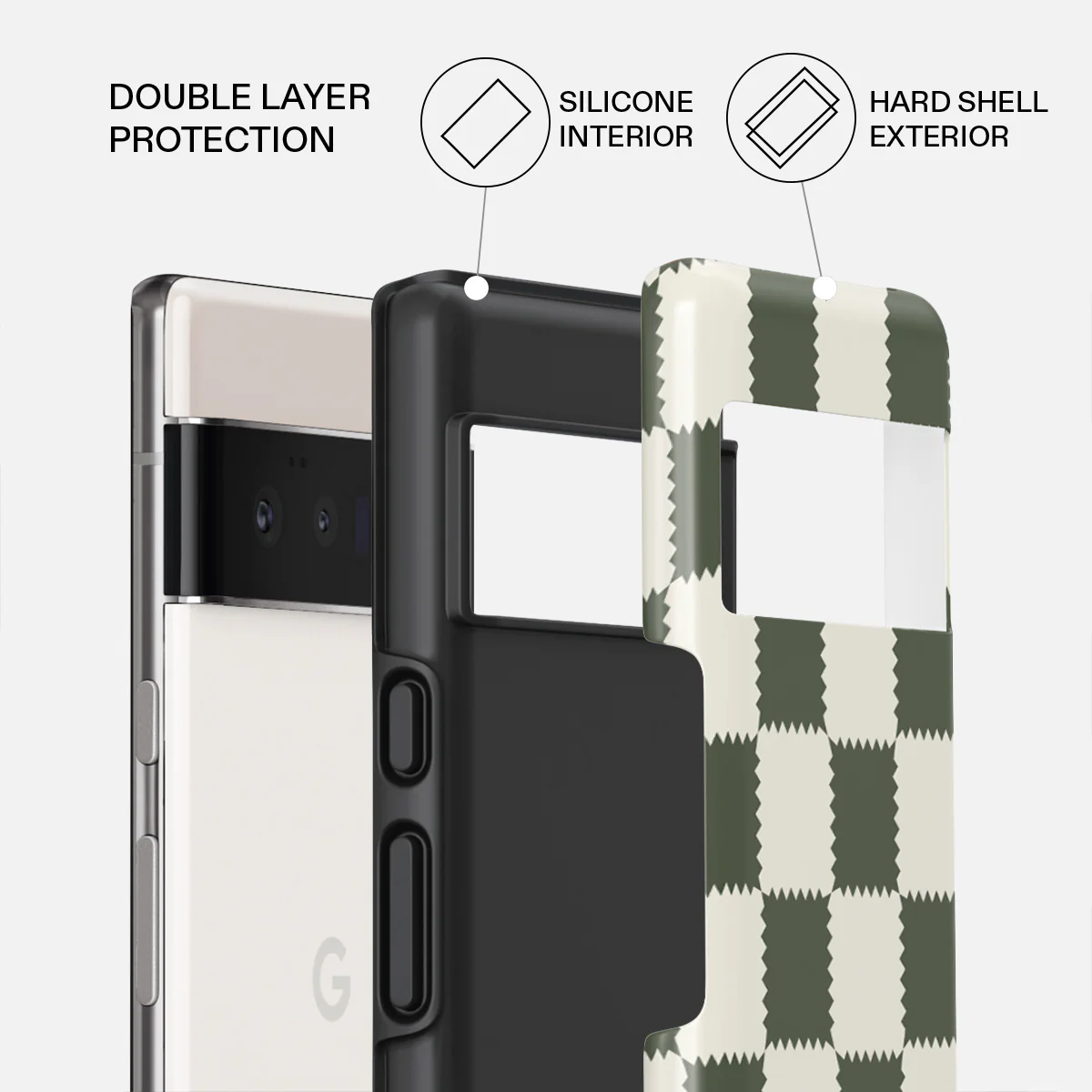 Retro Grid - Google Pixel 6 Pro Case - Image 2