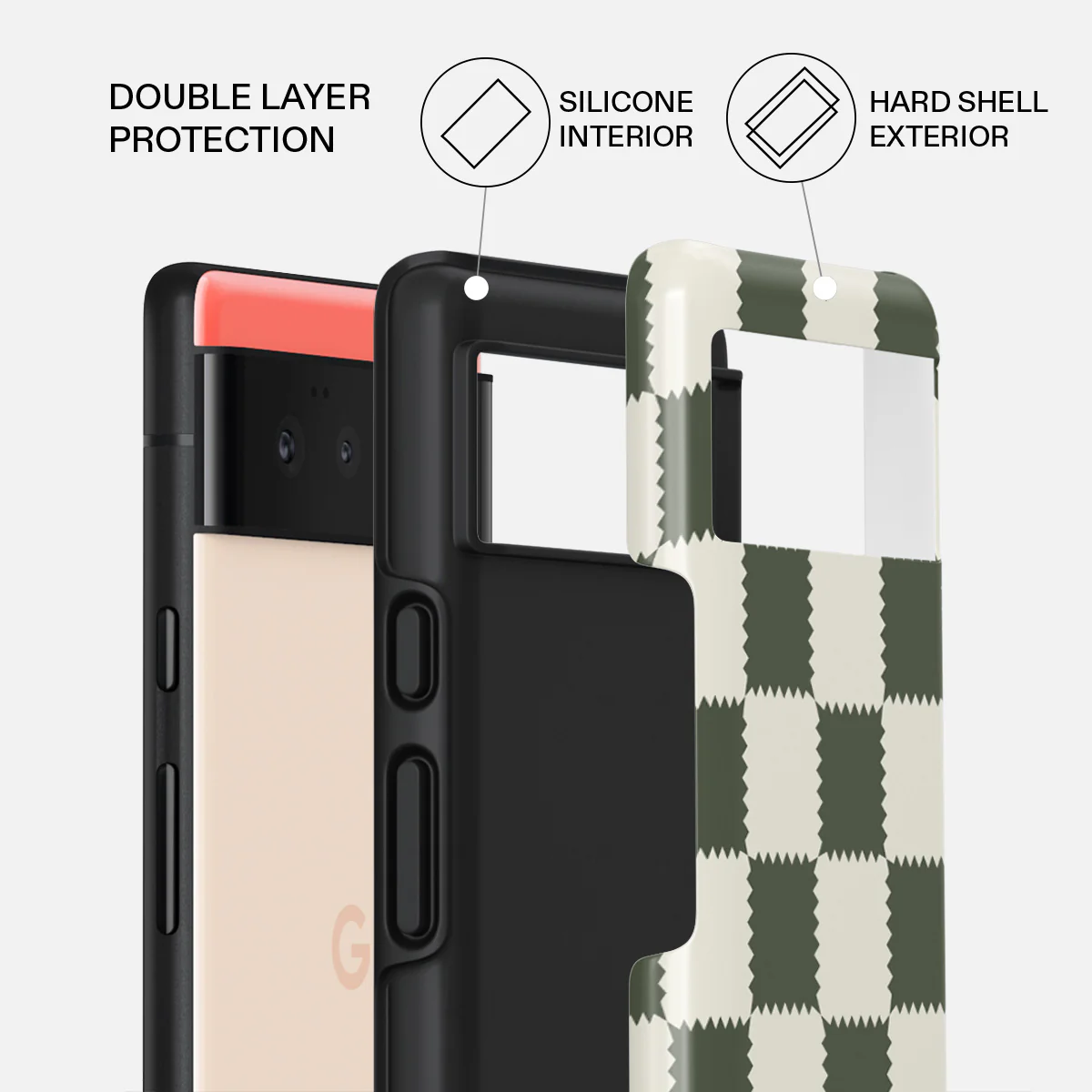 Retro Grid - Google Pixel 6a Case - Image 2