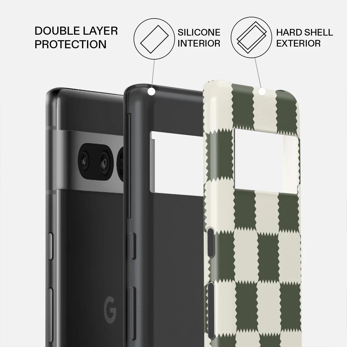 Retro Grid - Google Pixel 7 Pro Case - Image 2