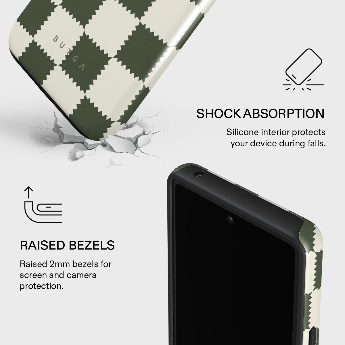 Retro Grid - Google Pixel 7 Pro Case - Image 4