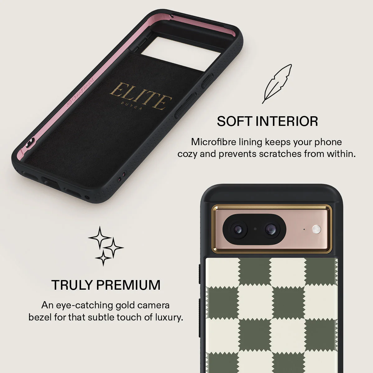Retro Grid - Google Pixel 8 Case - Image 10
