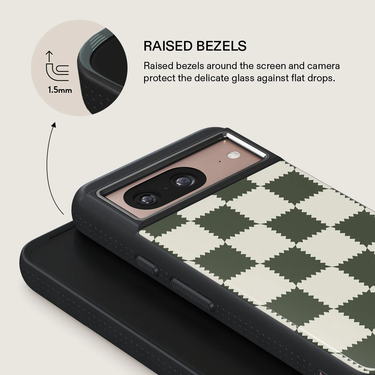Retro Grid - Google Pixel 8 Case - Image 15