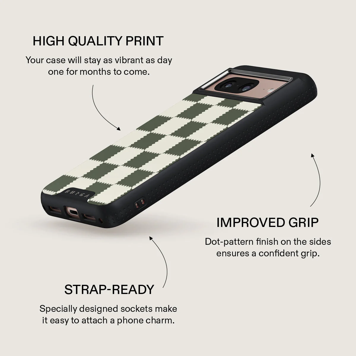 Retro Grid - Google Pixel 8 Case - Image 16