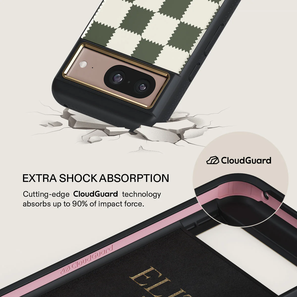 Retro Grid - Google Pixel 8 Case - Image 7