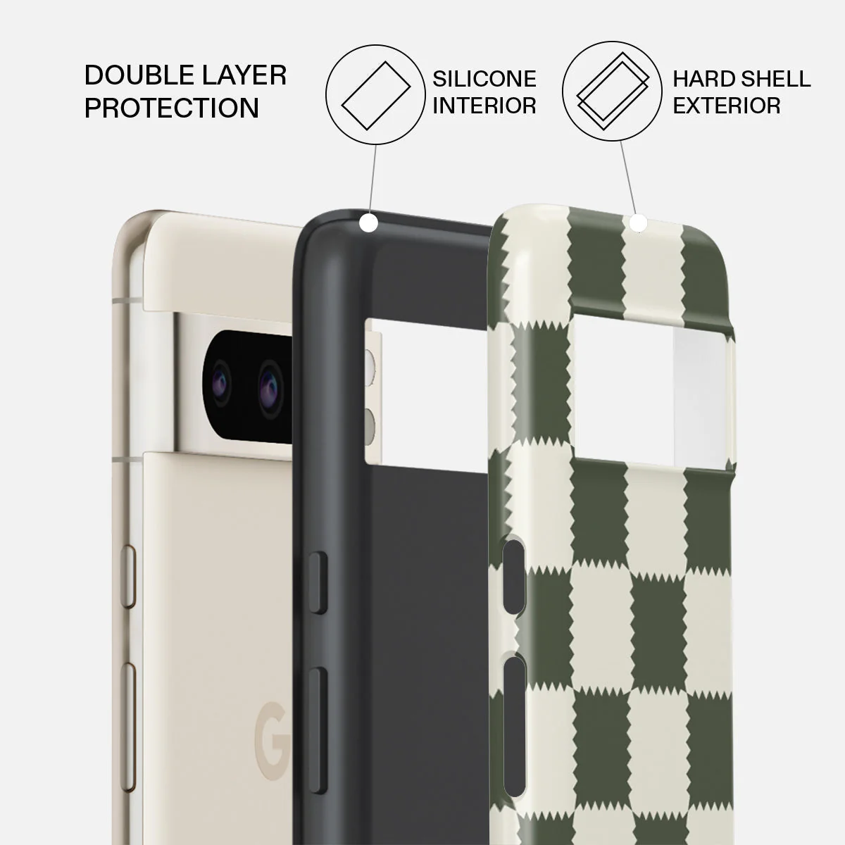 Retro Grid - Google Pixel 8 Pro Case - Image 2