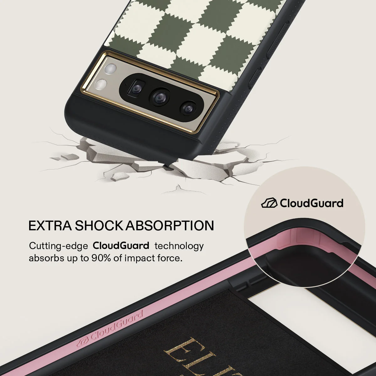 Retro Grid - Google Pixel 8 Pro Case - Image 7