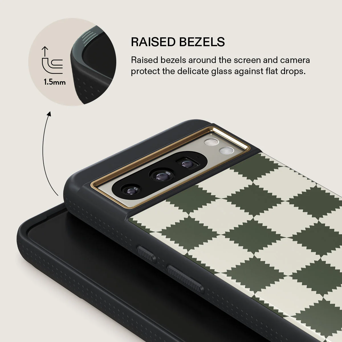 Retro Grid - Google Pixel 8 Pro Case - Image 8