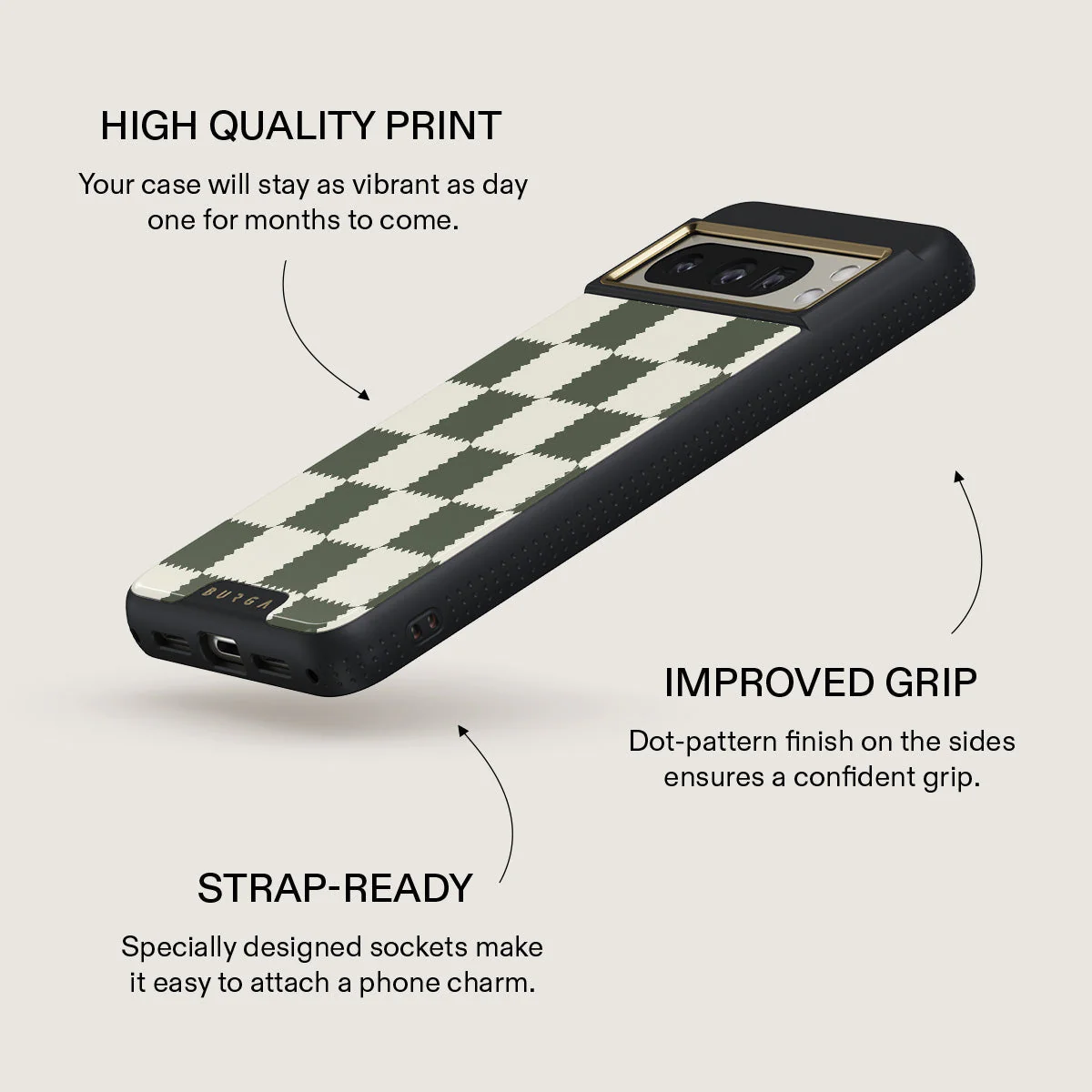 Retro Grid - Google Pixel 8 Pro Case - Image 9