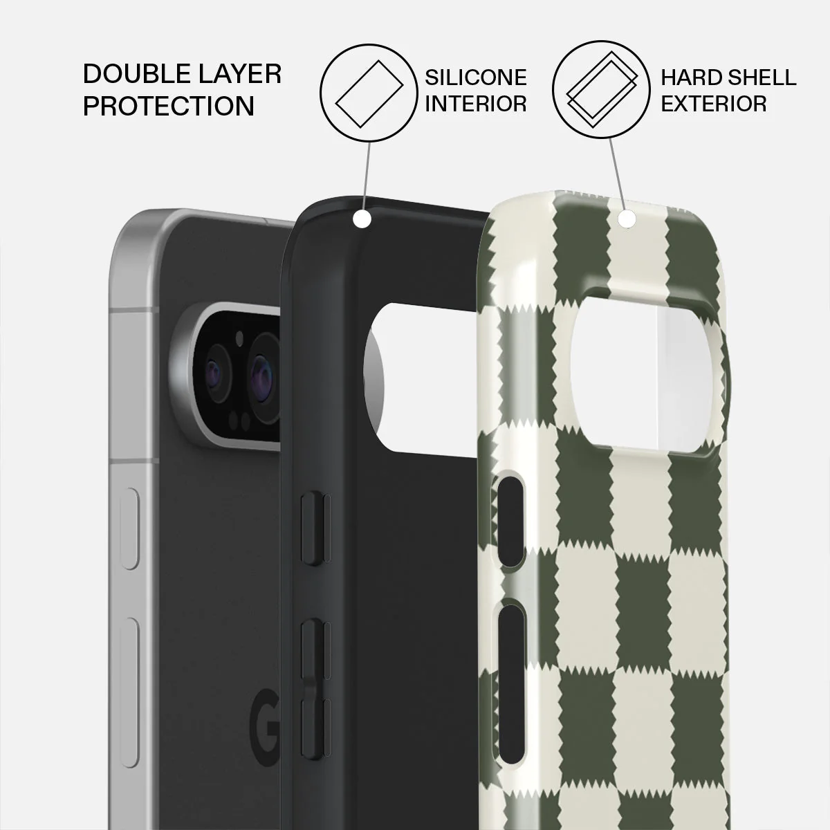 Retro Grid - Google Pixel 9 Case - Image 2