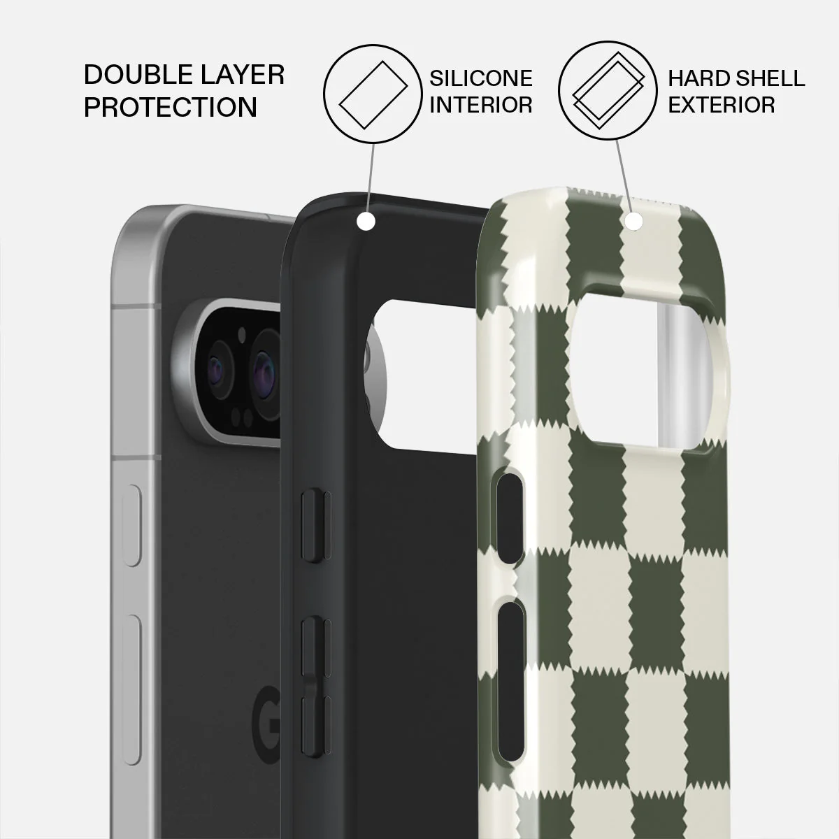Retro Grid - Google Pixel 9 Pro XL Case - Image 2