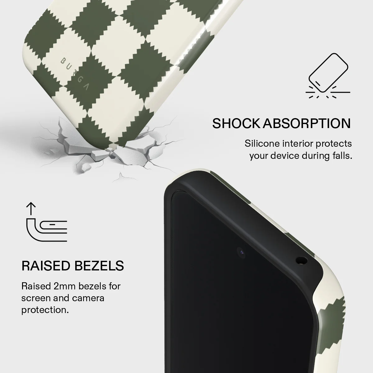 Retro Grid - Google Pixel 9a Case - Image 4