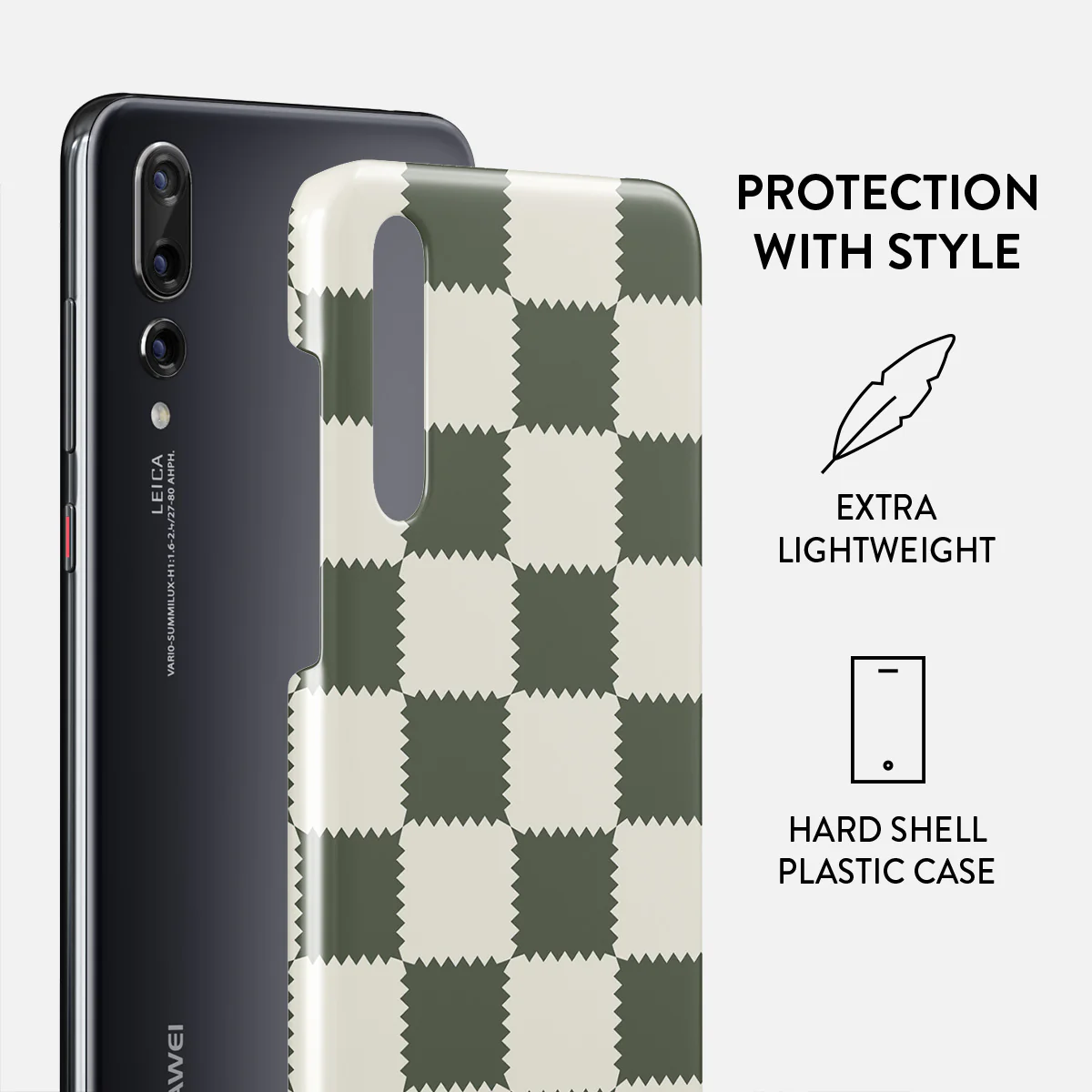 Retro Grid - Huawei P20 Case - Image 2