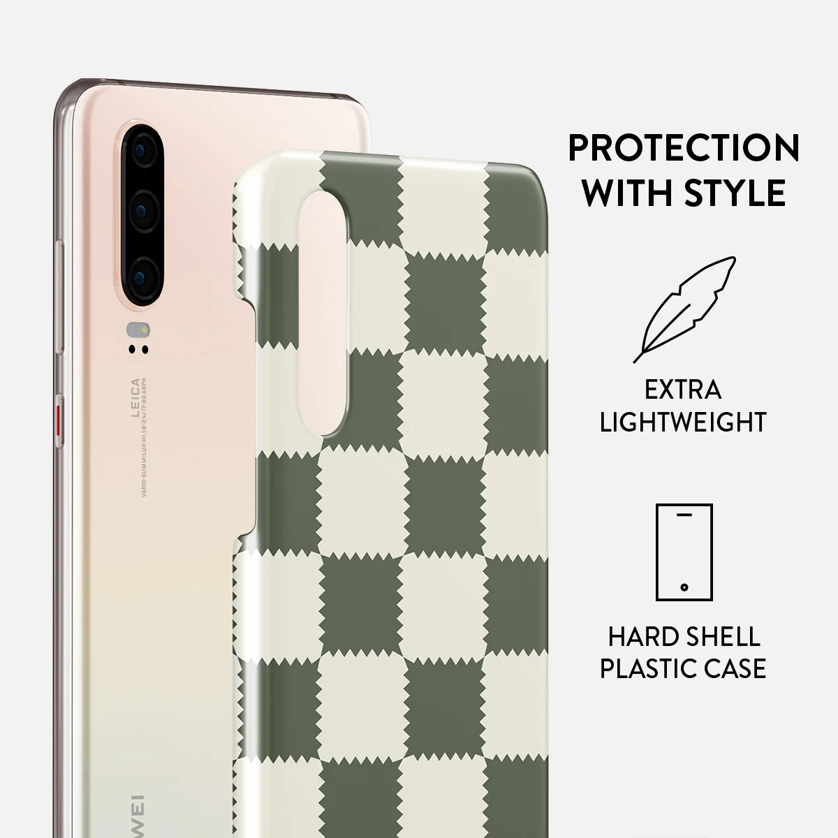 Retro Grid - Huawei P30 Case - Image 2