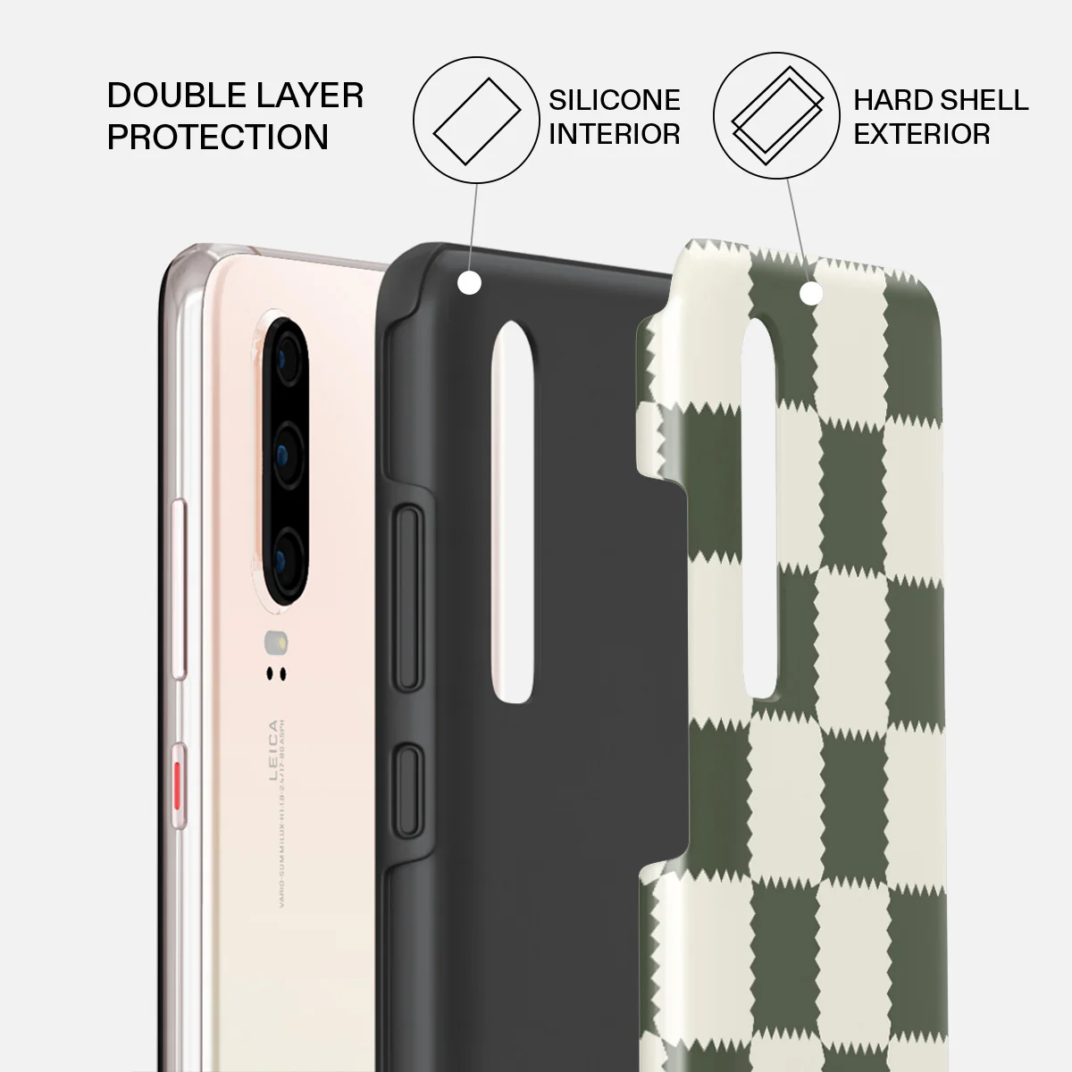 Retro Grid - Huawei P30 Case - Image 6