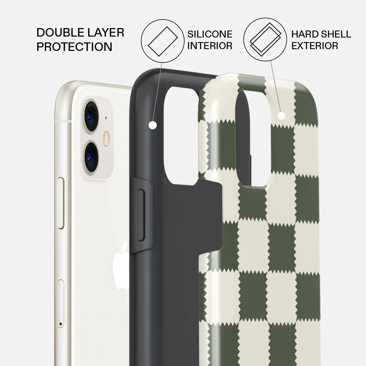 Retro Grid - iPhone 11 Case - Image 2