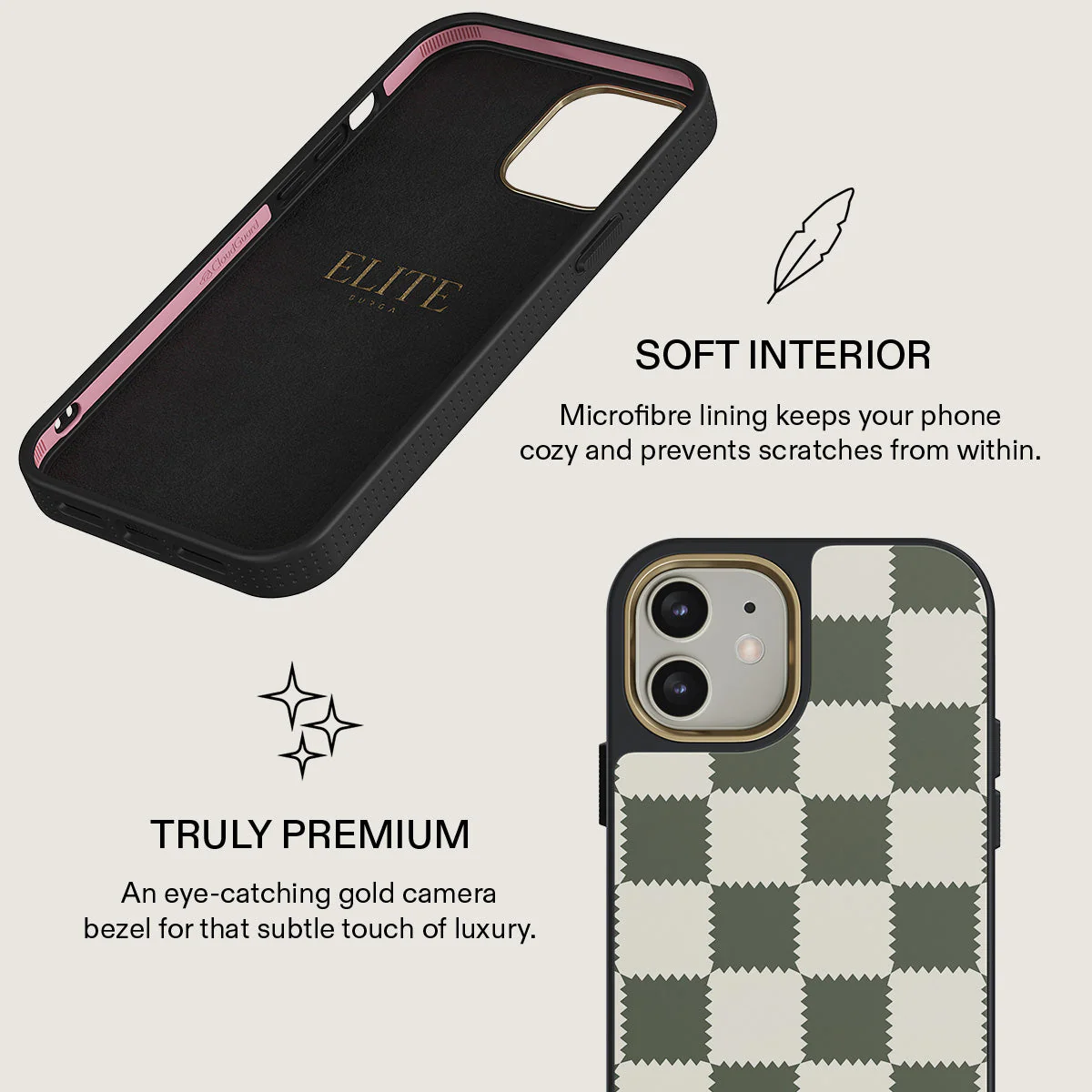 Retro Grid - iPhone 12 Case - Image 10