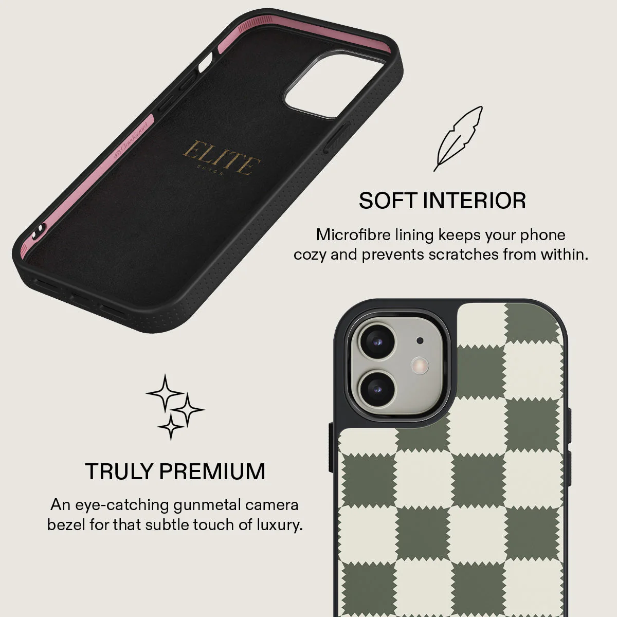 Retro Grid - iPhone 12 Case - Image 17