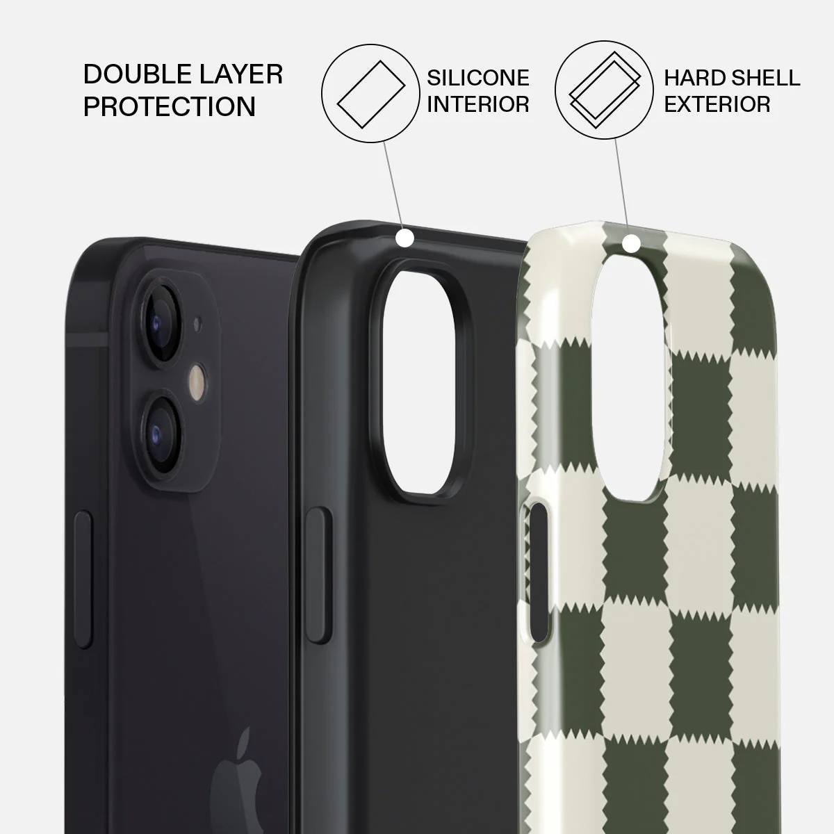 Retro Grid - iPhone 12 Case - Image 2