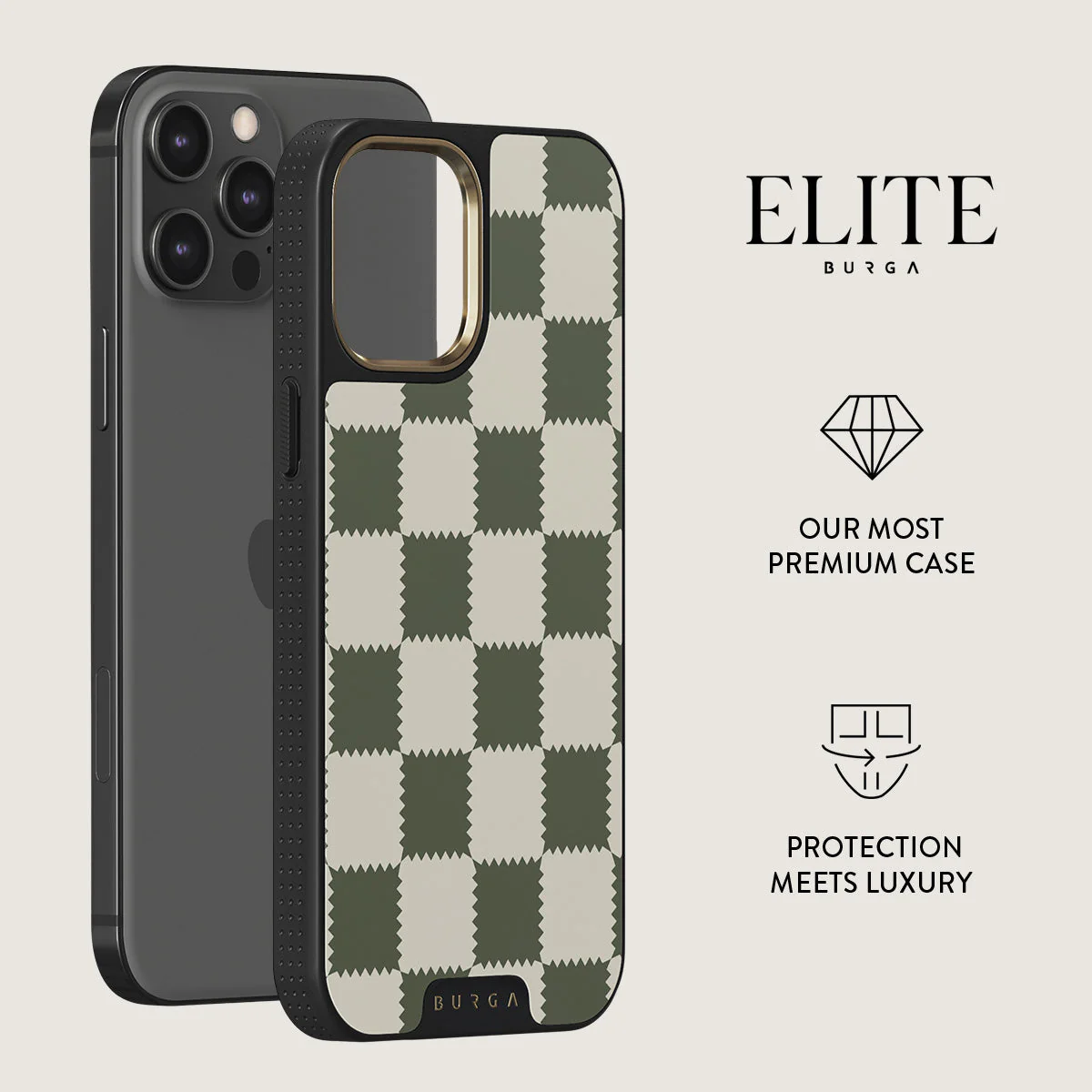 Retro Grid - iPhone 12 Pro Case - Image 6