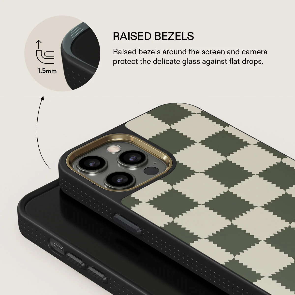 Retro Grid - iPhone 12 Pro Case - Image 8