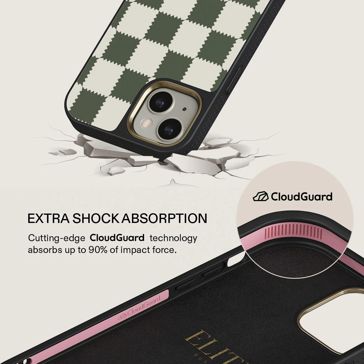Retro Grid - iPhone 13 Case - Image 7