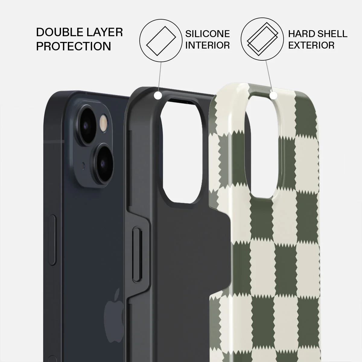 Retro Grid - iPhone 14 Plus Case - Image 2