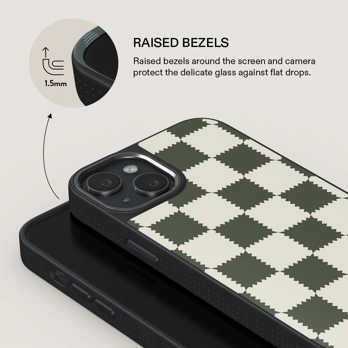 Retro Grid - iPhone 15 Case - Image 15