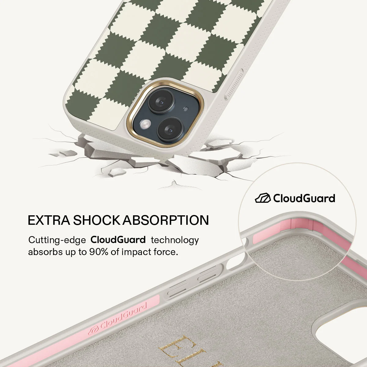 Retro Grid - iPhone 15 Case - Image 21