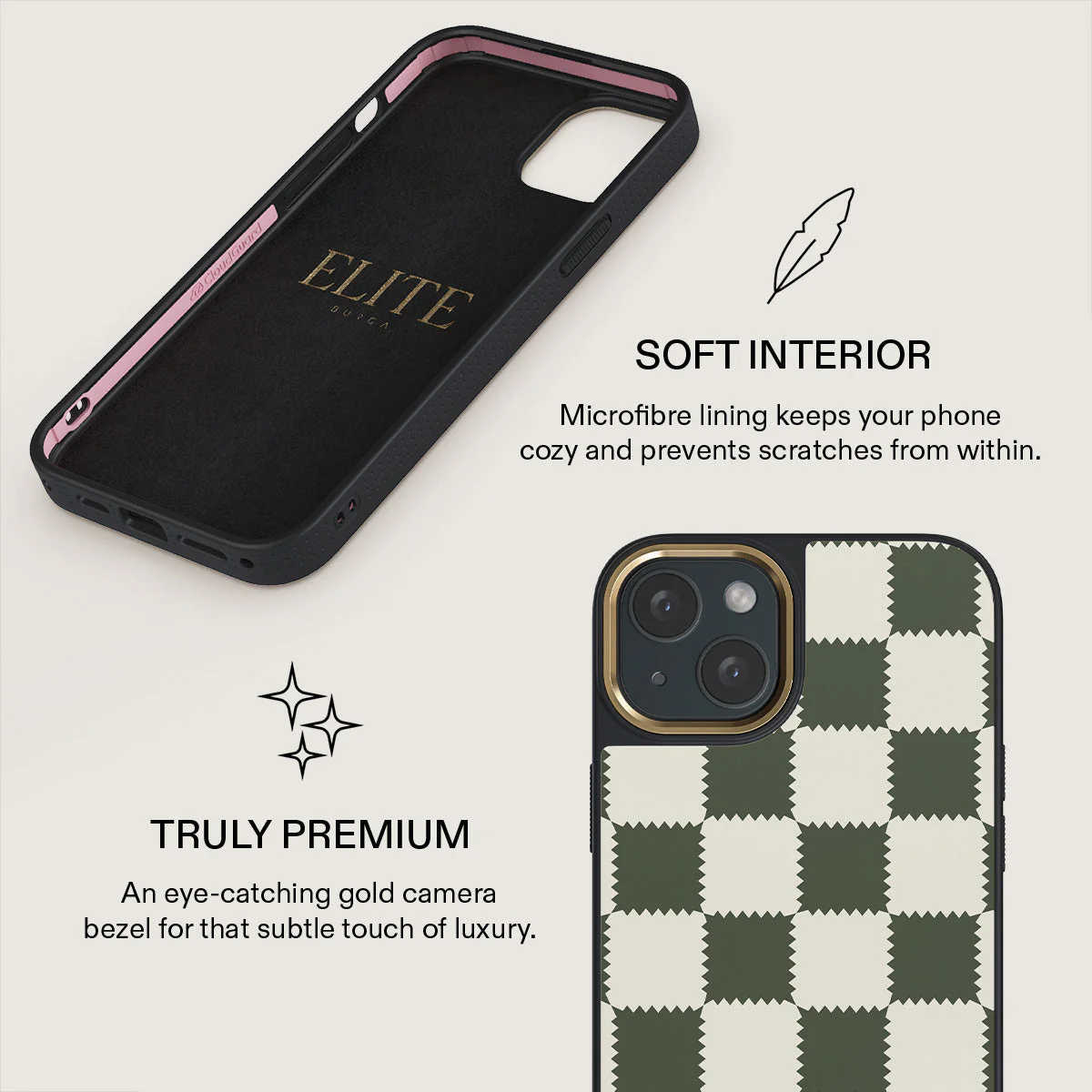 Retro Grid - iPhone 15 Plus Case - Image 10