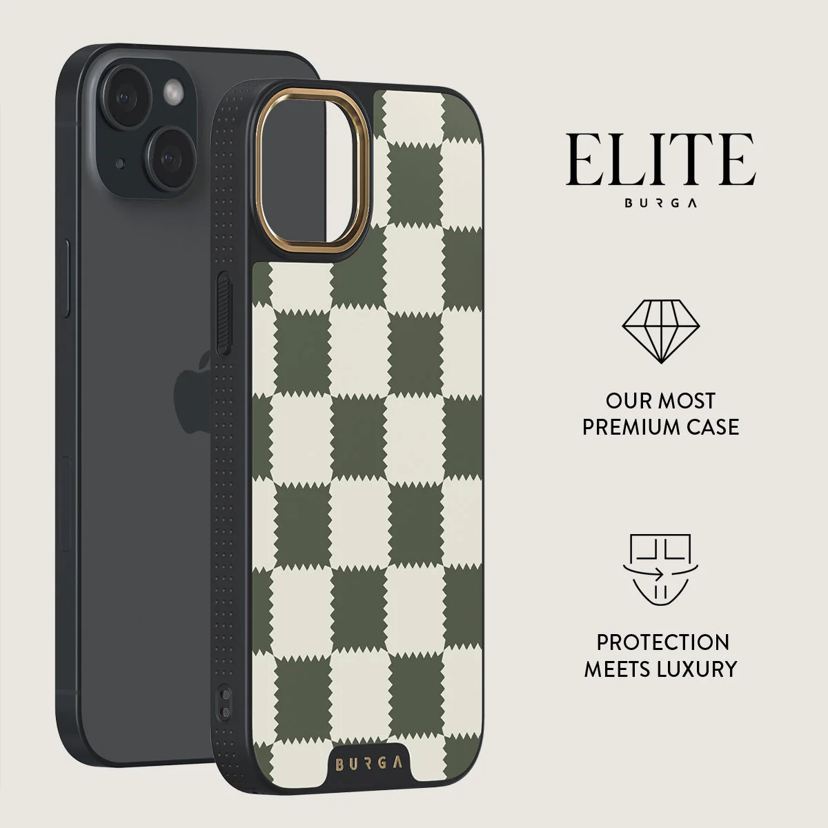 Retro Grid - iPhone 15 Plus Case - Image 6