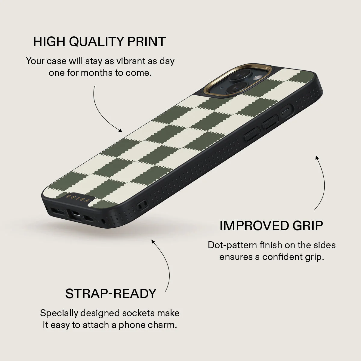 Retro Grid - iPhone 15 Plus Case - Image 9
