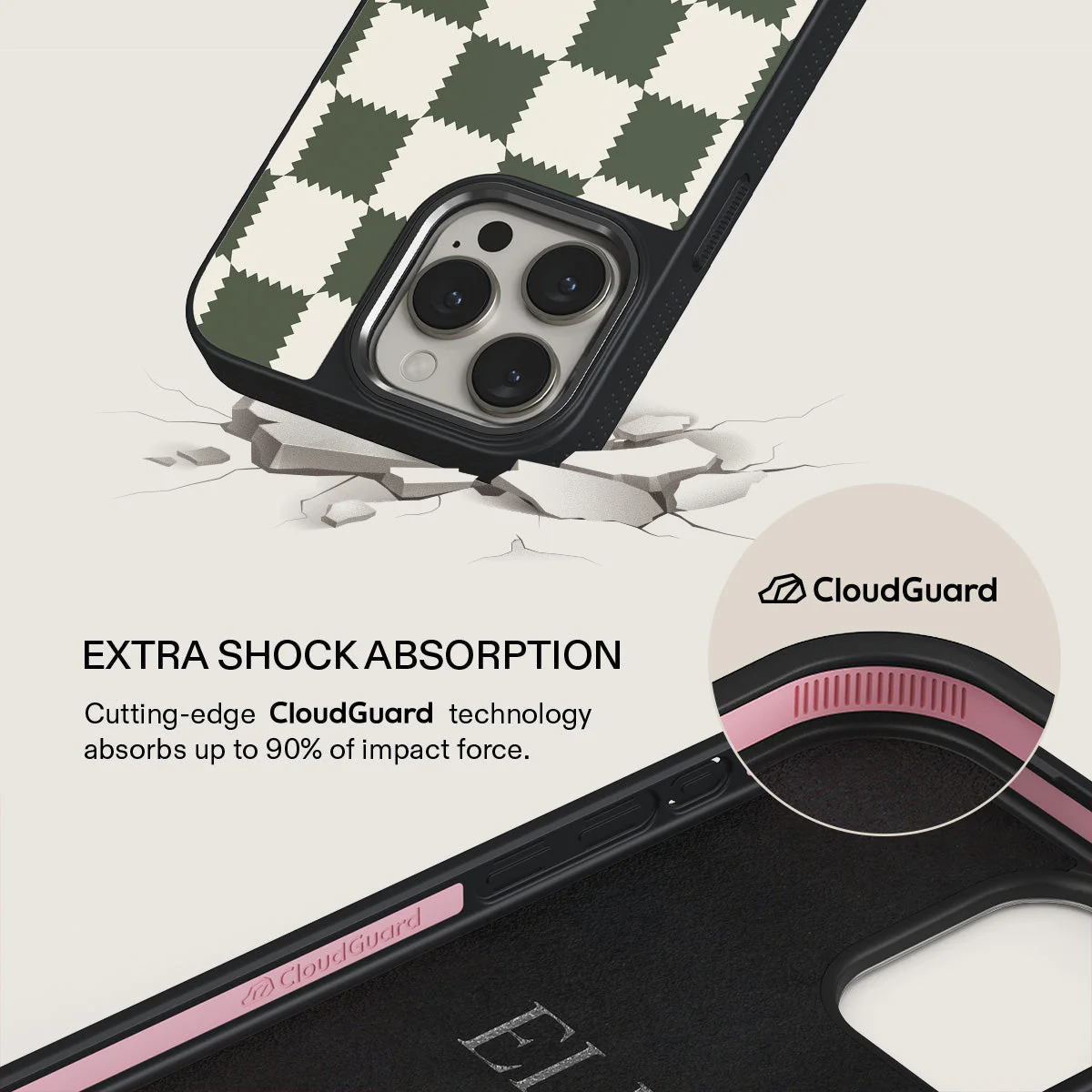 Retro Grid - iPhone 15 Pro Case - Image 14