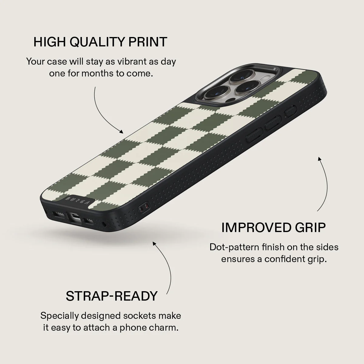 Retro Grid - iPhone 15 Pro Case - Image 16
