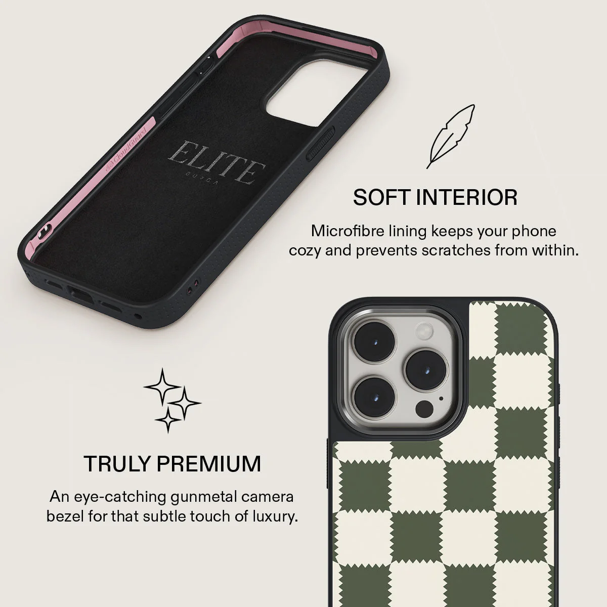 Retro Grid - iPhone 15 Pro Case - Image 17