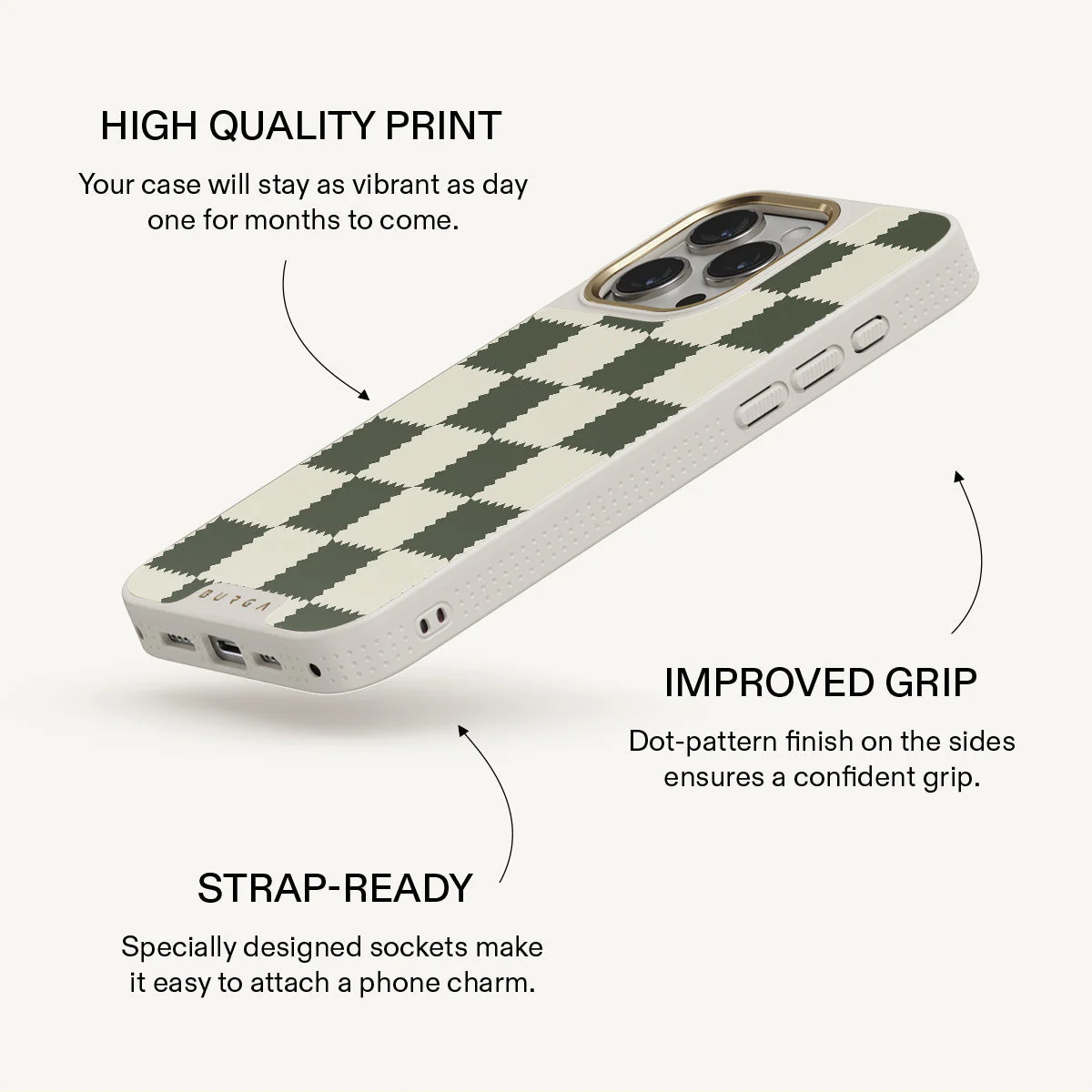 Retro Grid - iPhone 15 Pro Case - Image 23