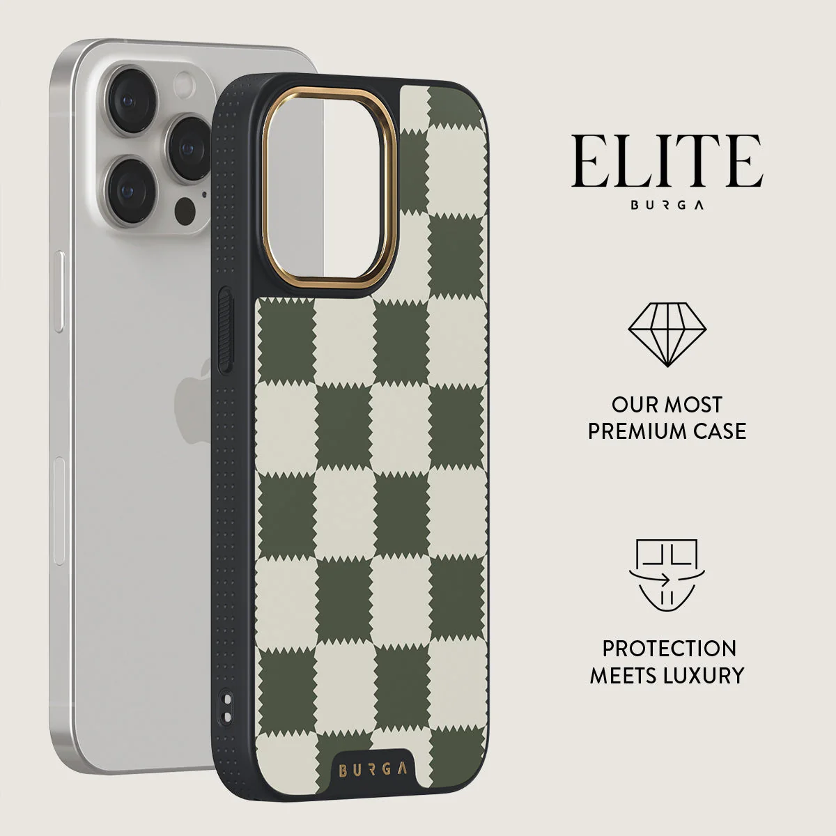 Retro Grid - iPhone 15 Pro Max Case - Image 6
